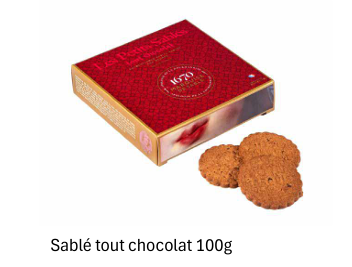 Sable tt choc 100gr